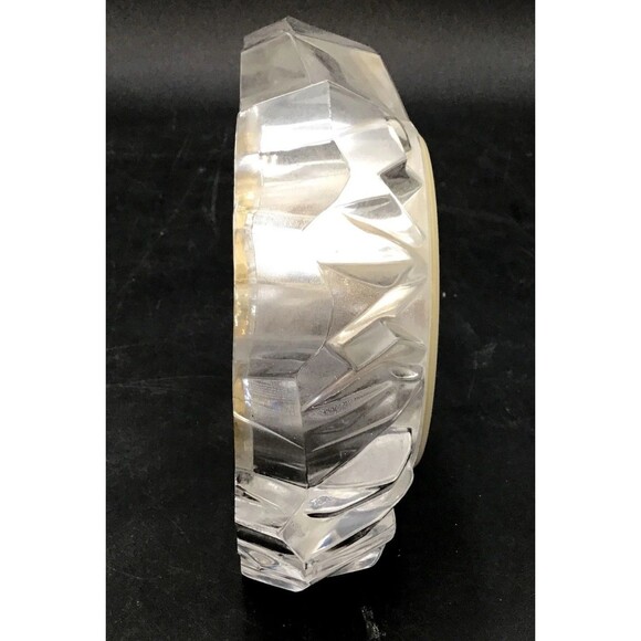 Seiko Quartz Lead Crystal Mantle Desk Clock Untested - Picture 6 of 6